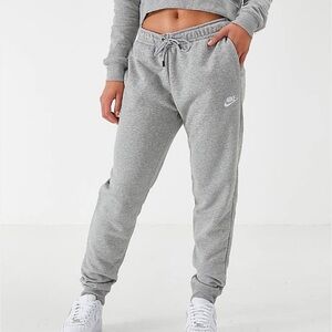 Women's Nike size XS heather grey high waist vintage drawstring sweatpants